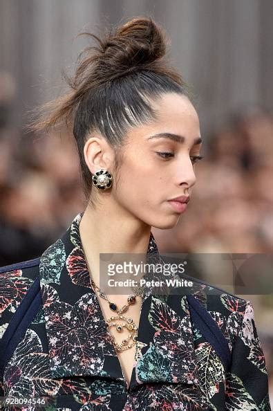 Yasmin Wijnaldum walks for CHANEL 